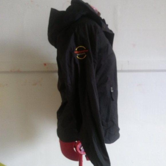 Black Hyvent North Face Rain Jacket - Picture 4 of 5